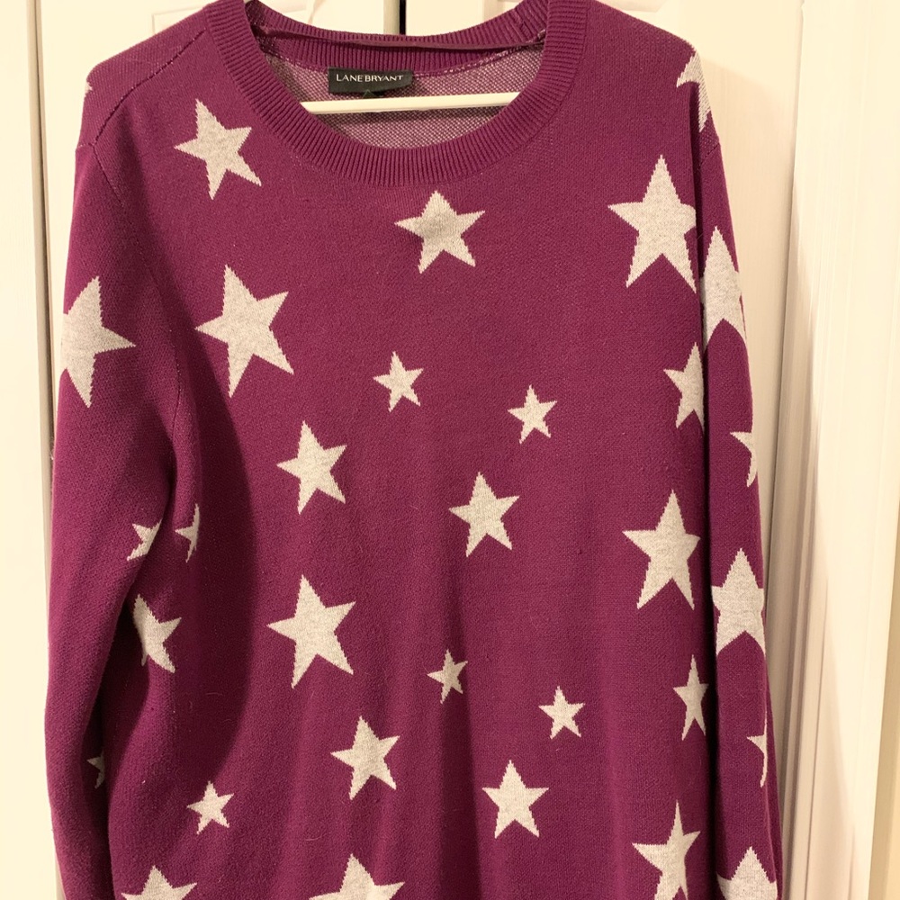 Stars sweater, soft and comfy!